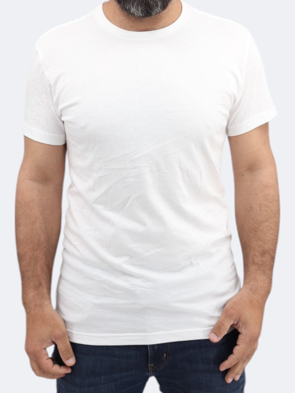 Image for Men's Plain T-Shirt,White