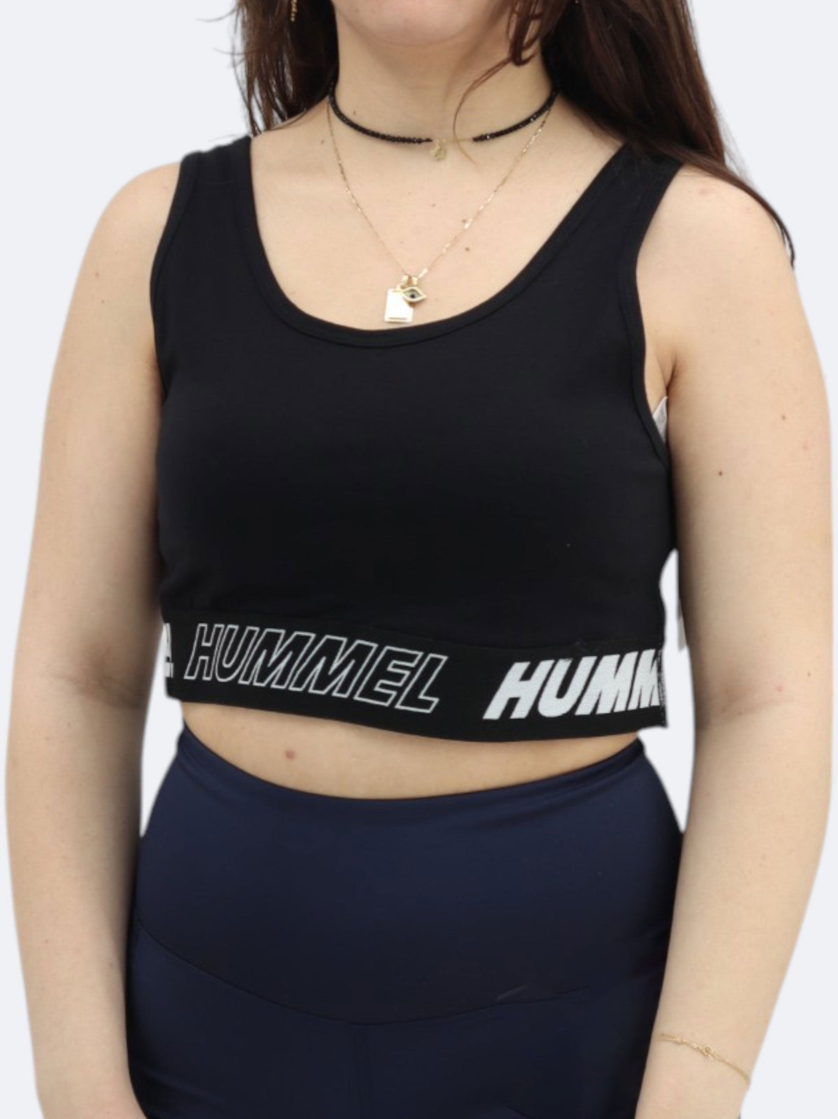 Image for Women's Cropped Sports Top,Black
