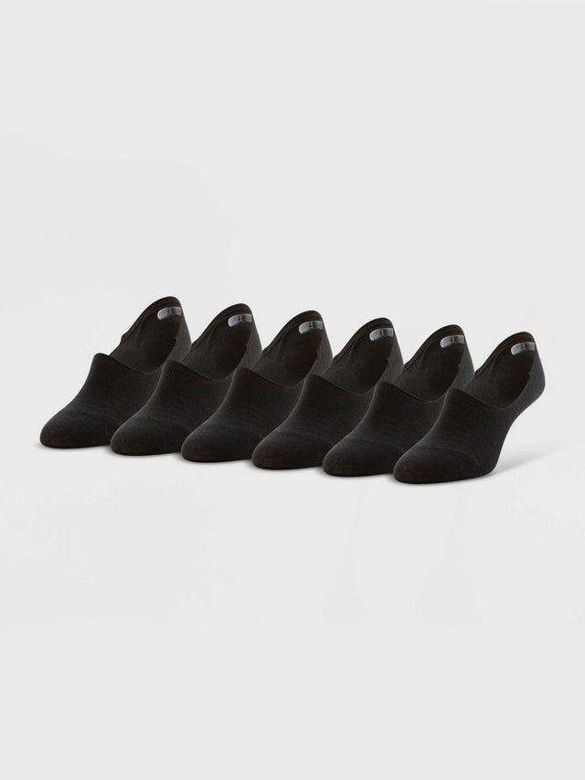 Image for Women's 7 Pairs Plain Socks,Black
