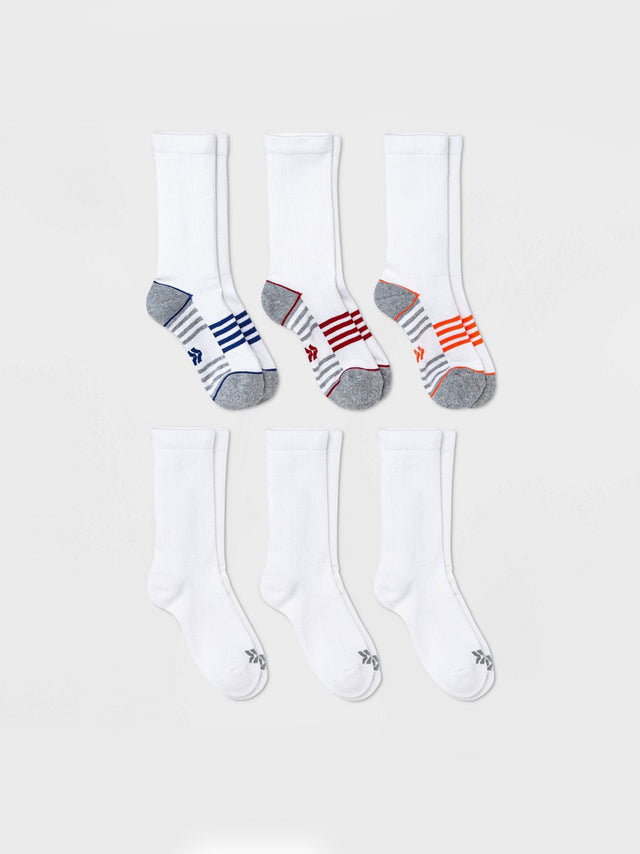 Image for Kids Girl's 6 Pairs Socks,White