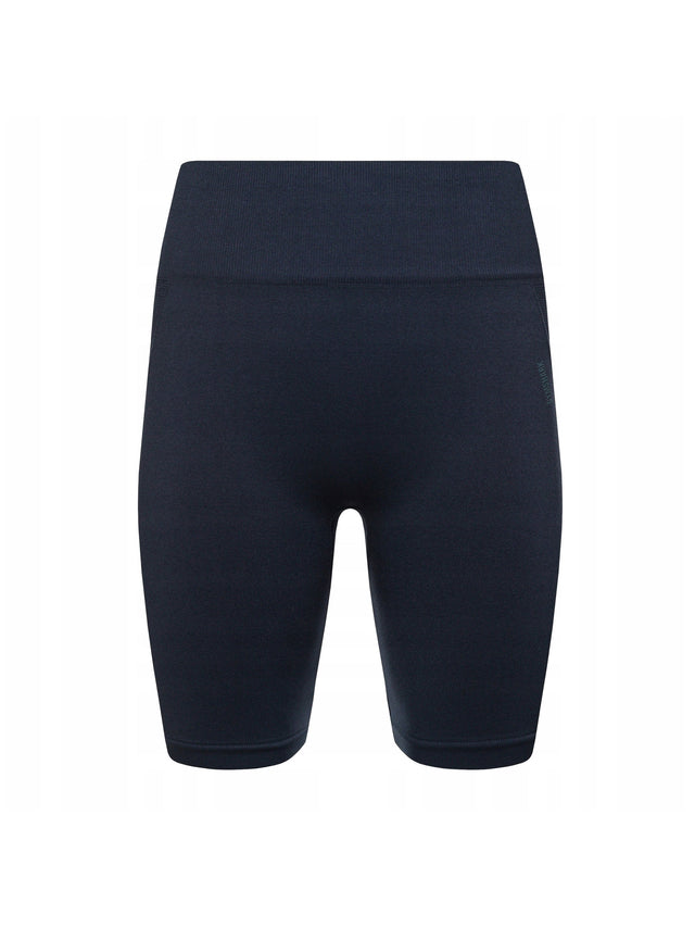 Image for Women's Brand Logo Printed Biker Short,Navy