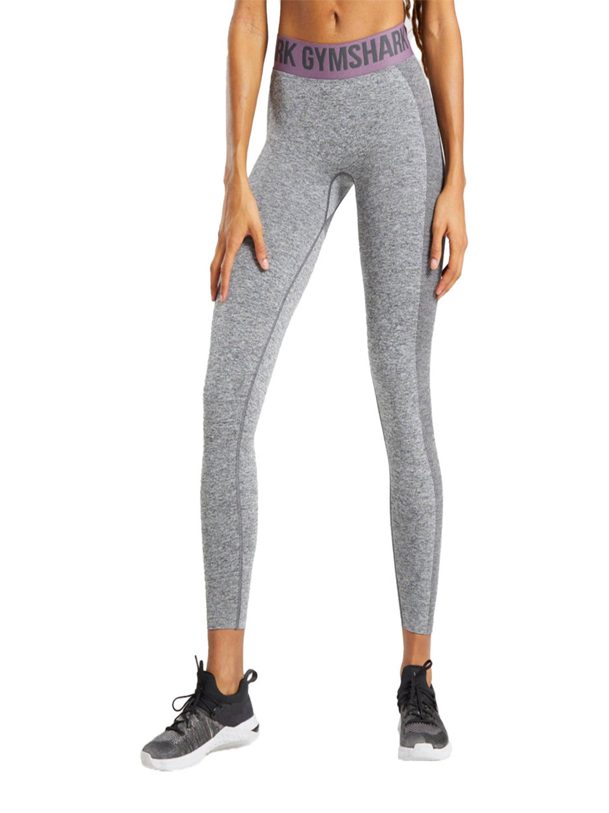 Image for Women's Brand Logo Embroidered Legging,Grey