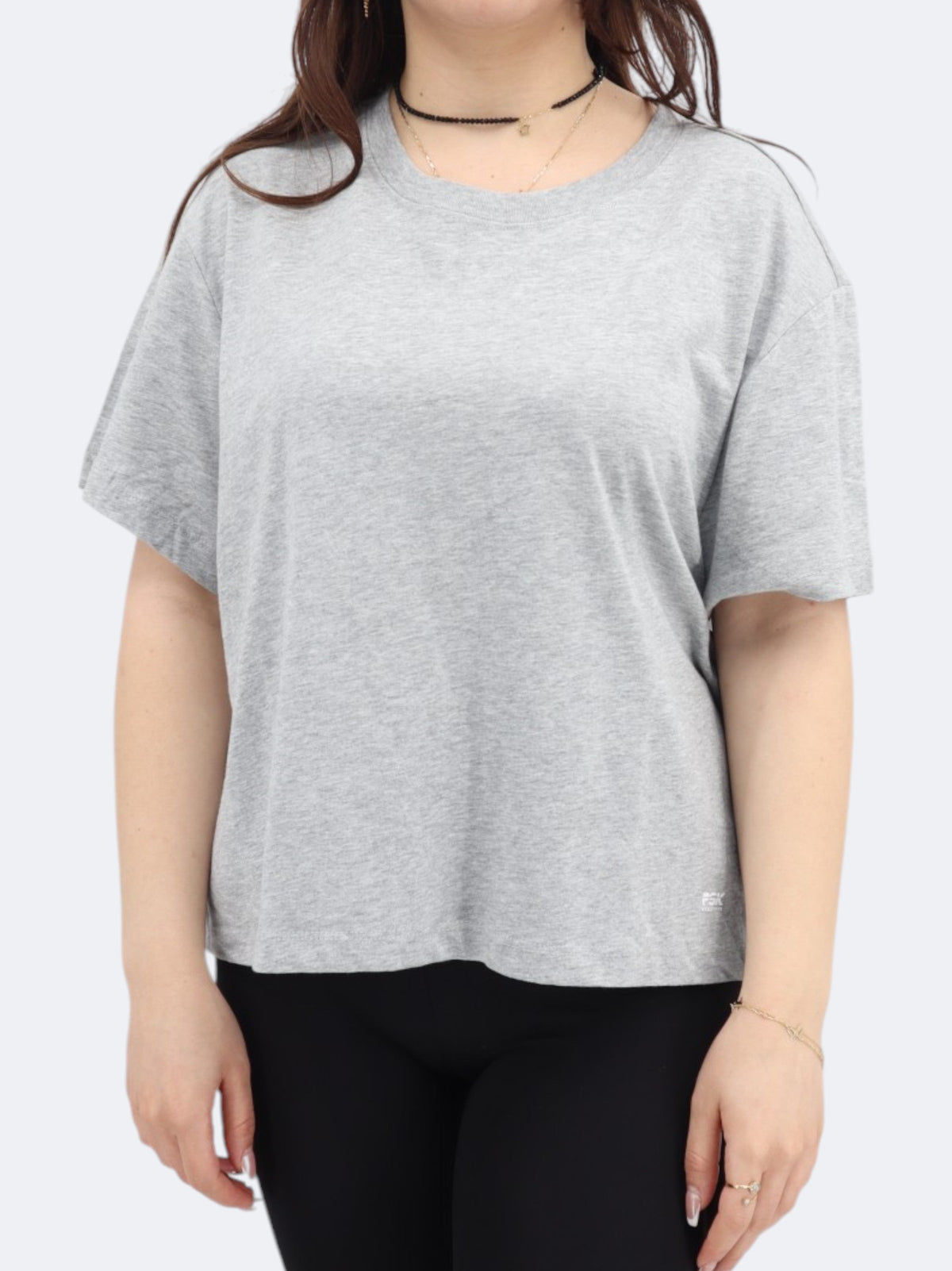 Image for Women's Plain T-Shirt,Grey