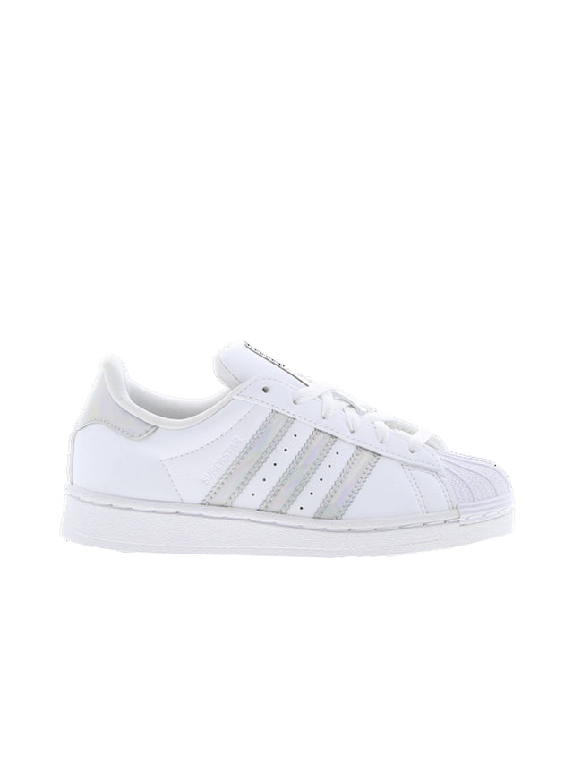 Image for Kids Girl's Striped Sneakers,White