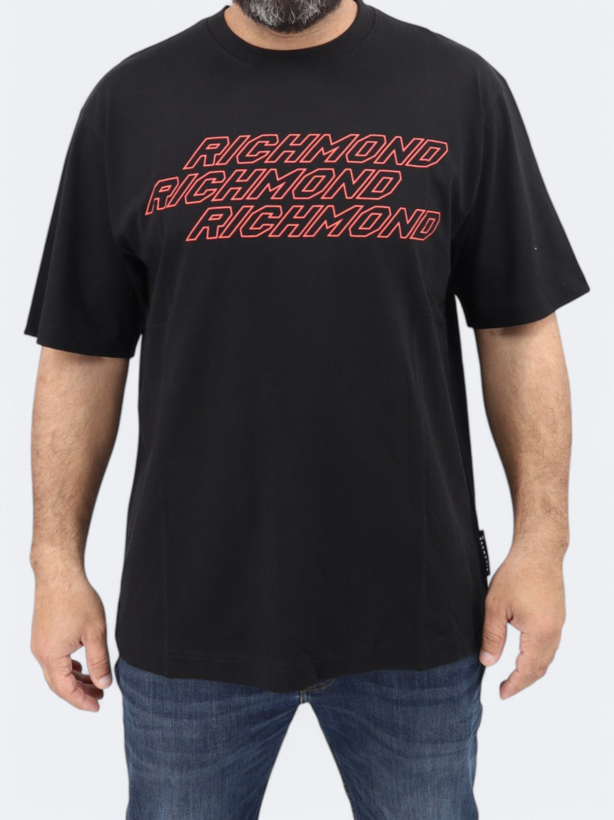 Image for Men's Printed T-Shirt,Black