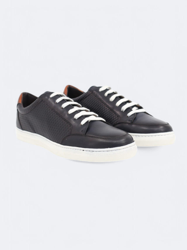 Image for Men's Textured Casual Shoes,Black