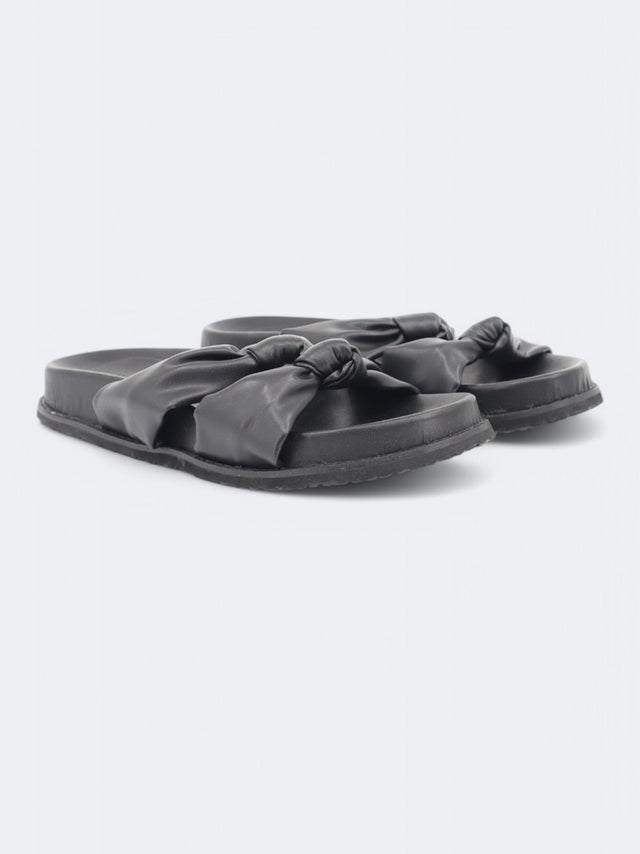 Image for Women's Textured Slippers,Black