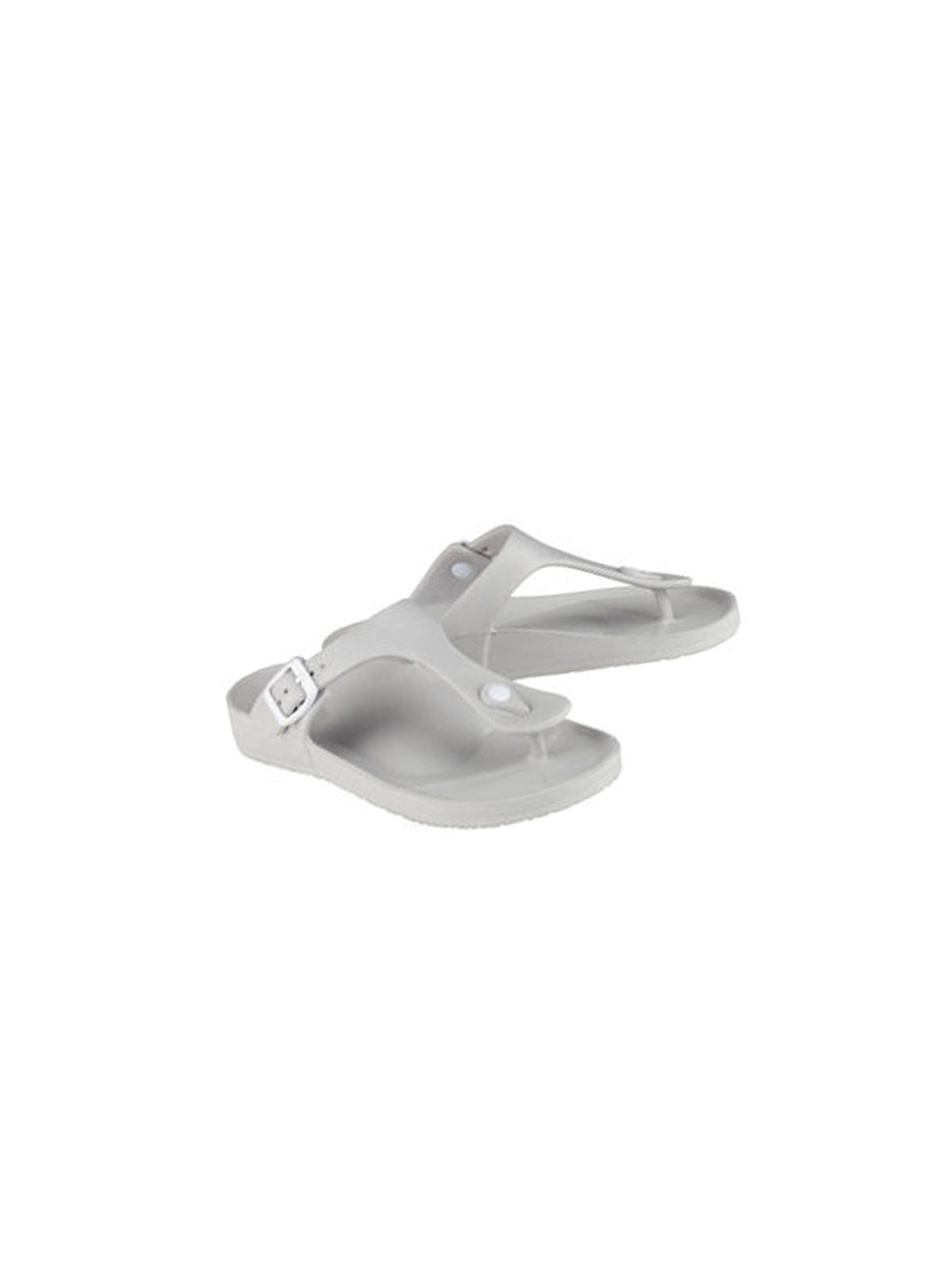 Image for Women's Adjustabe Buckle Slippers,Grey