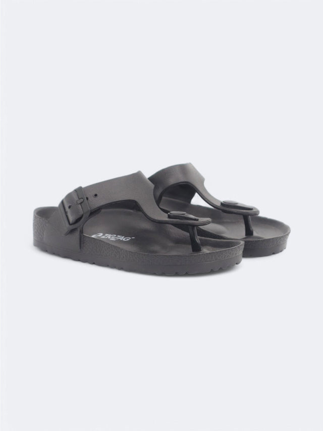 Image for Kids Girl Slip On Slippers,Black