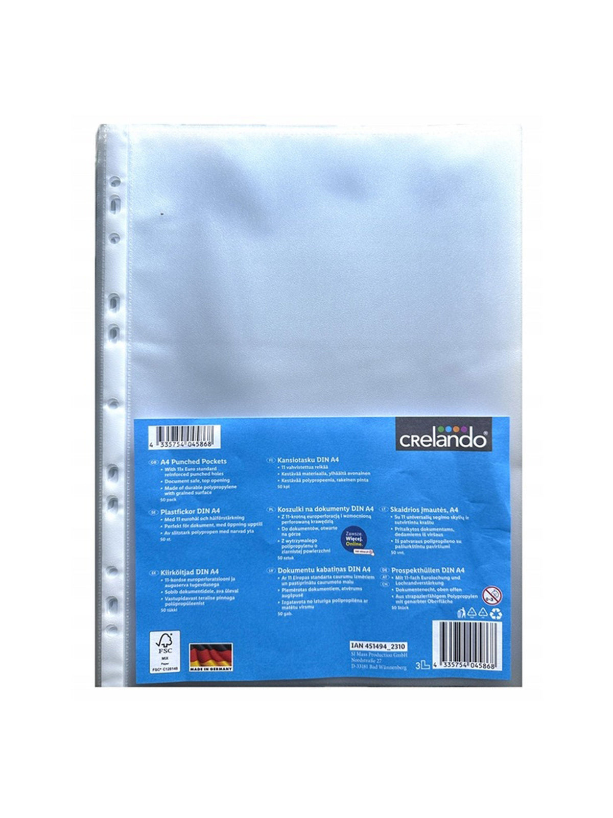 Image for A4 Document Pockets
