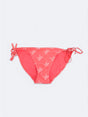 Image for Women's Brand  Logo Printed Bikini Bottom,Pink