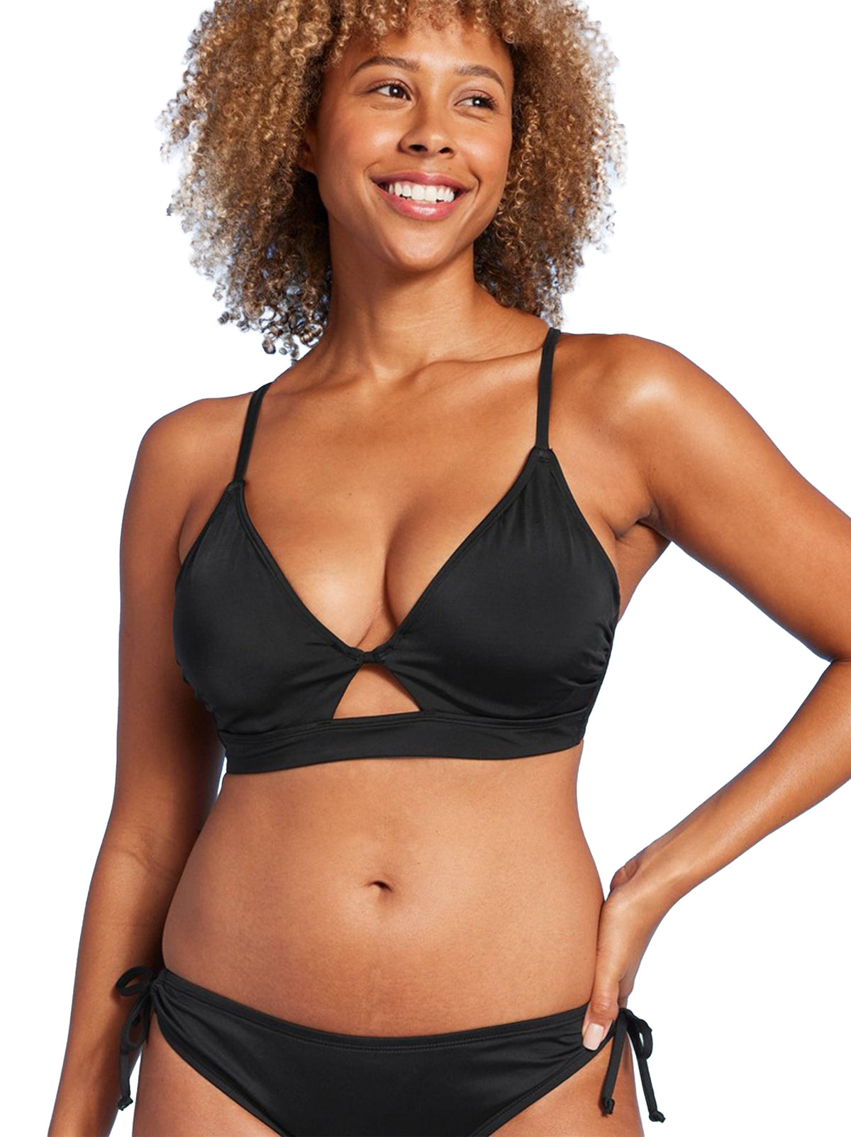 Image for Women's Padded Bikini Top,Black