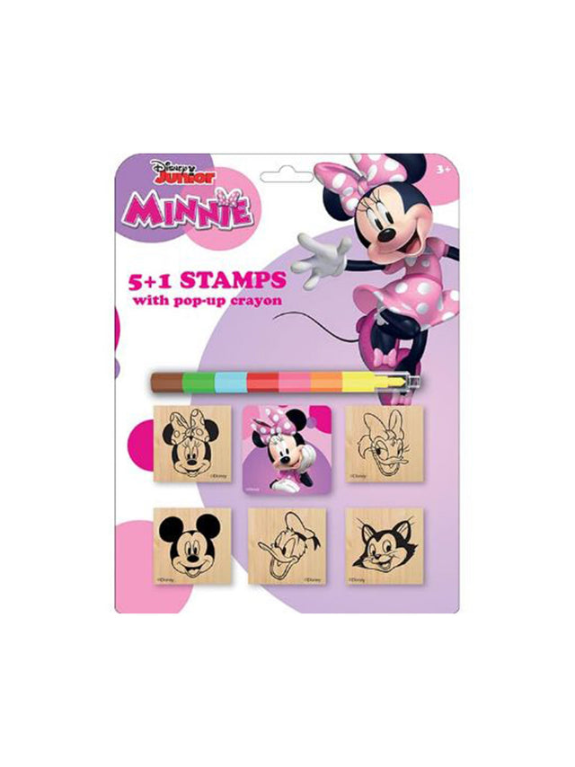 Image for Stamps 5+1 With Minnie Wax Crayon