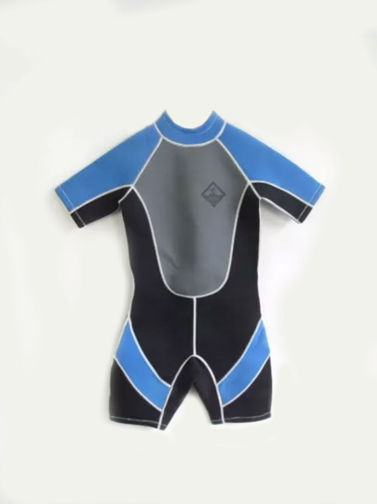 Image for Kid's Boy's Brand Logo Printed Swimsuit,Black/Blue
