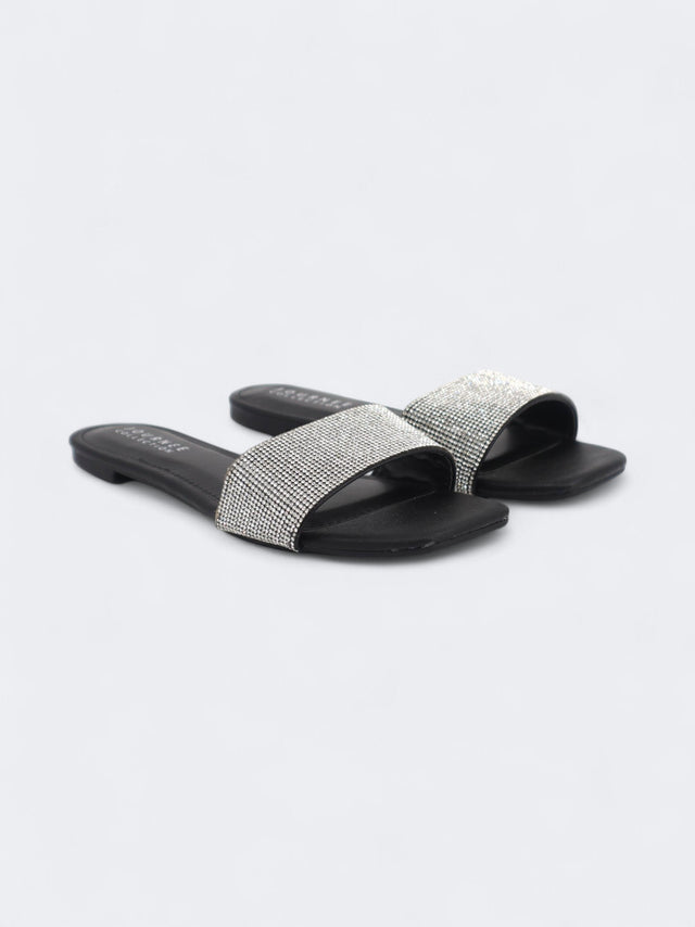 Image for Women's Grayce Tru Comfort Foam Slide Slippers,Silver
