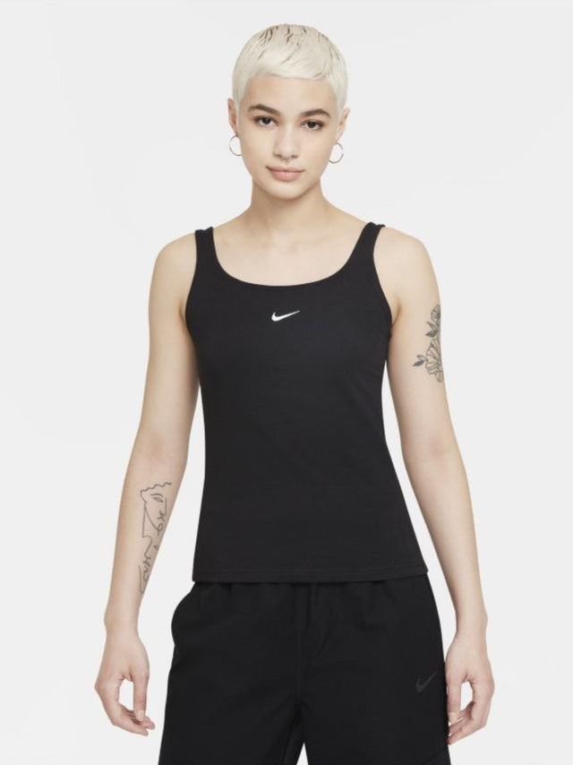 Image for Women's Plain Essential Cami Tank Top,Black