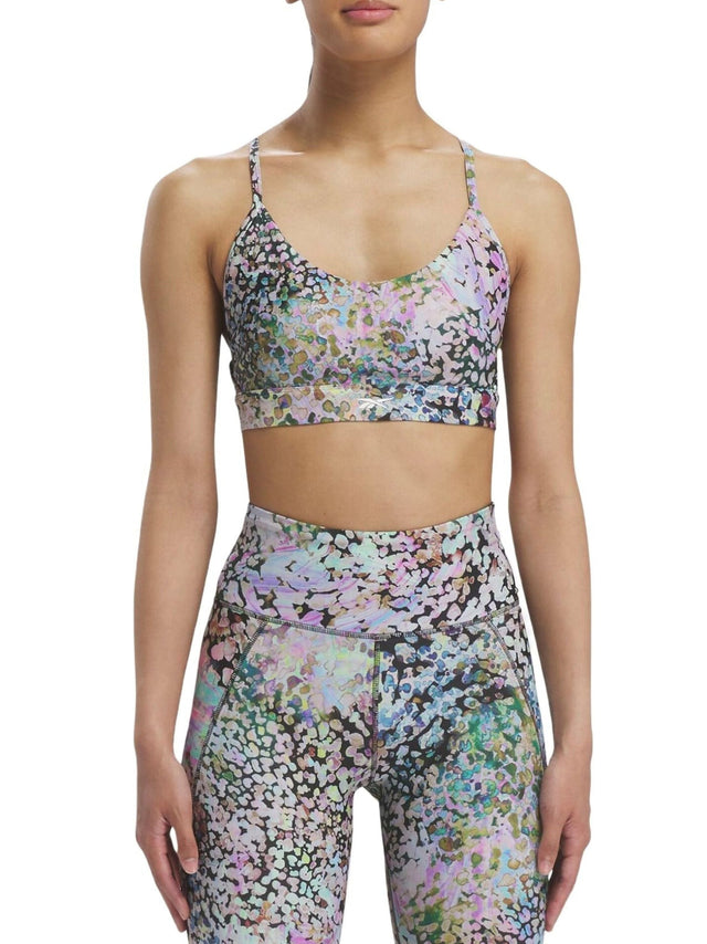 Image for Women's Graphic Printed Sports Bra,Multi