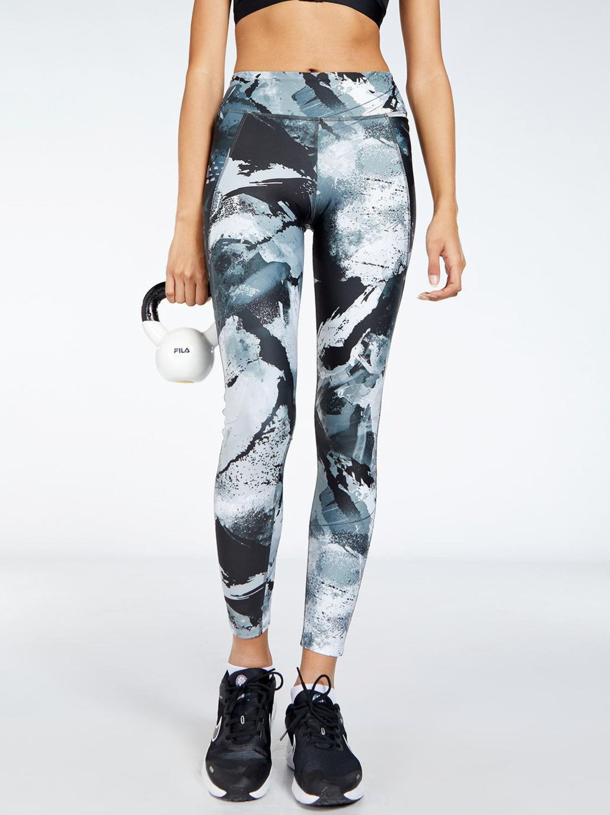 Image for Women's Graphic Printed Leggings,Multi