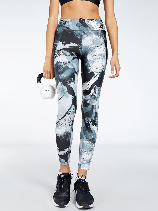Image for Women's Graphic Printed Leggings,Multi