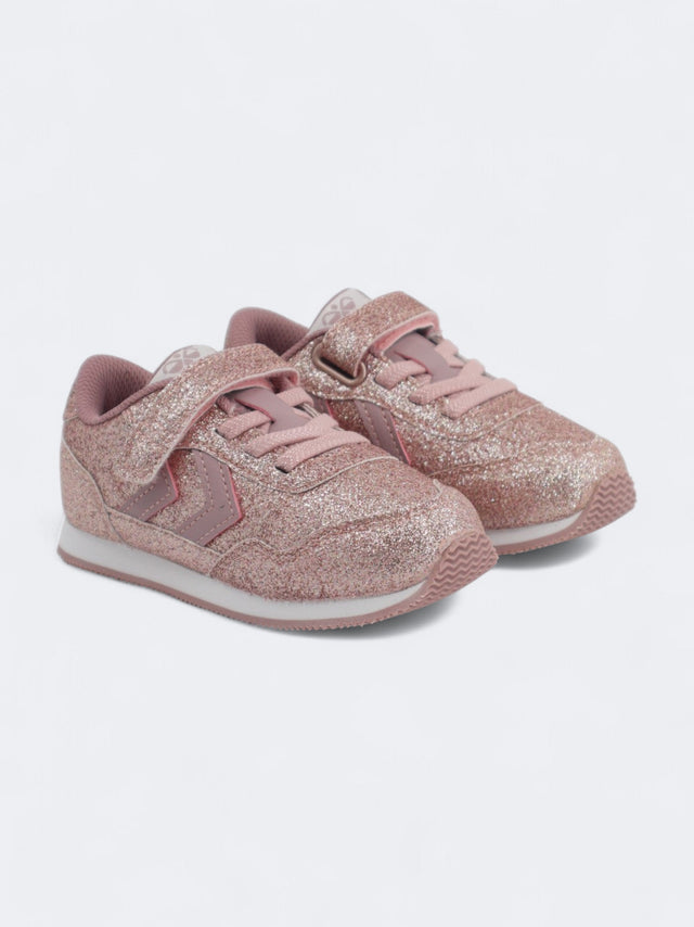Image for Kid's Girl's Glitter Sneakers,Rose