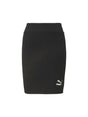 Image for Women's Stretchy Logo Printed Skirt,Black