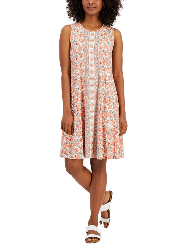 Image for Women's Floral Printed Flip-Flop Dress,Multi