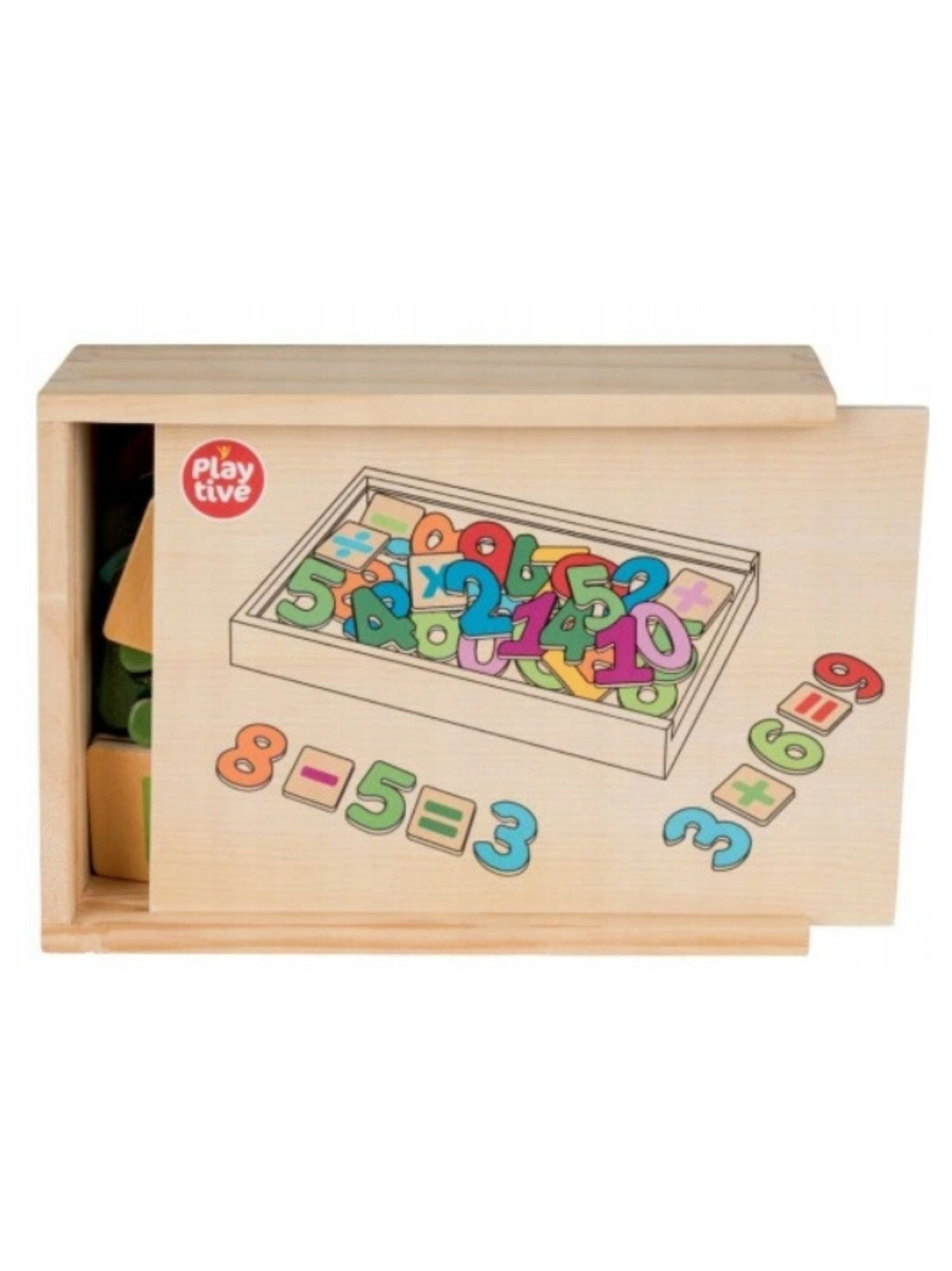 Image for Wooden Magnets Numbers