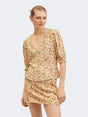 Image for Women's Floral Printed Shirt Top,Multi