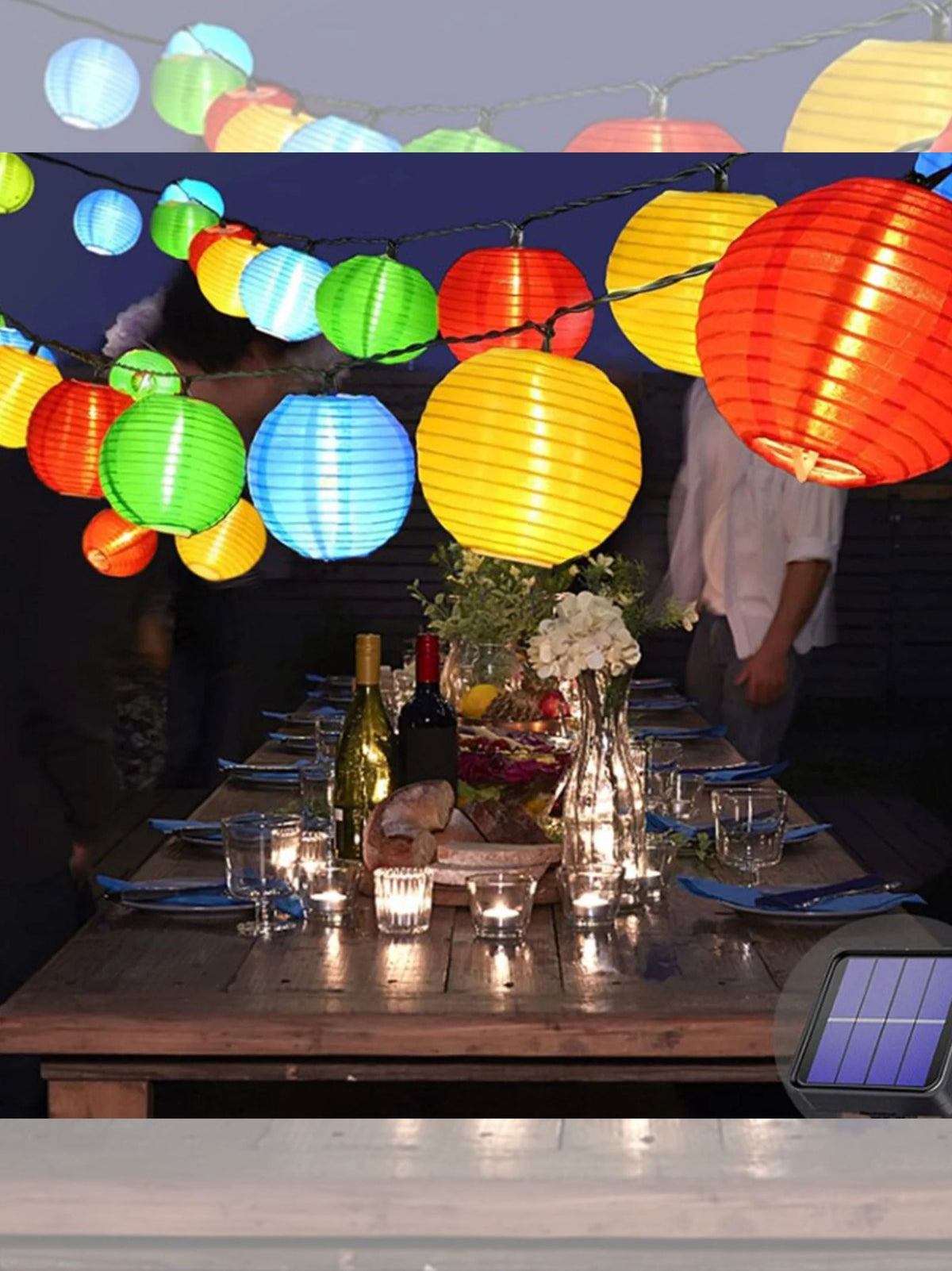 Image for Xxl Led Lantern String Lights