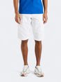 Image for Men's Textured Cargo Long Shorts,White