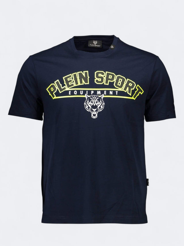 Image for Men's Brand Logo Printed T-Shirt,Navy