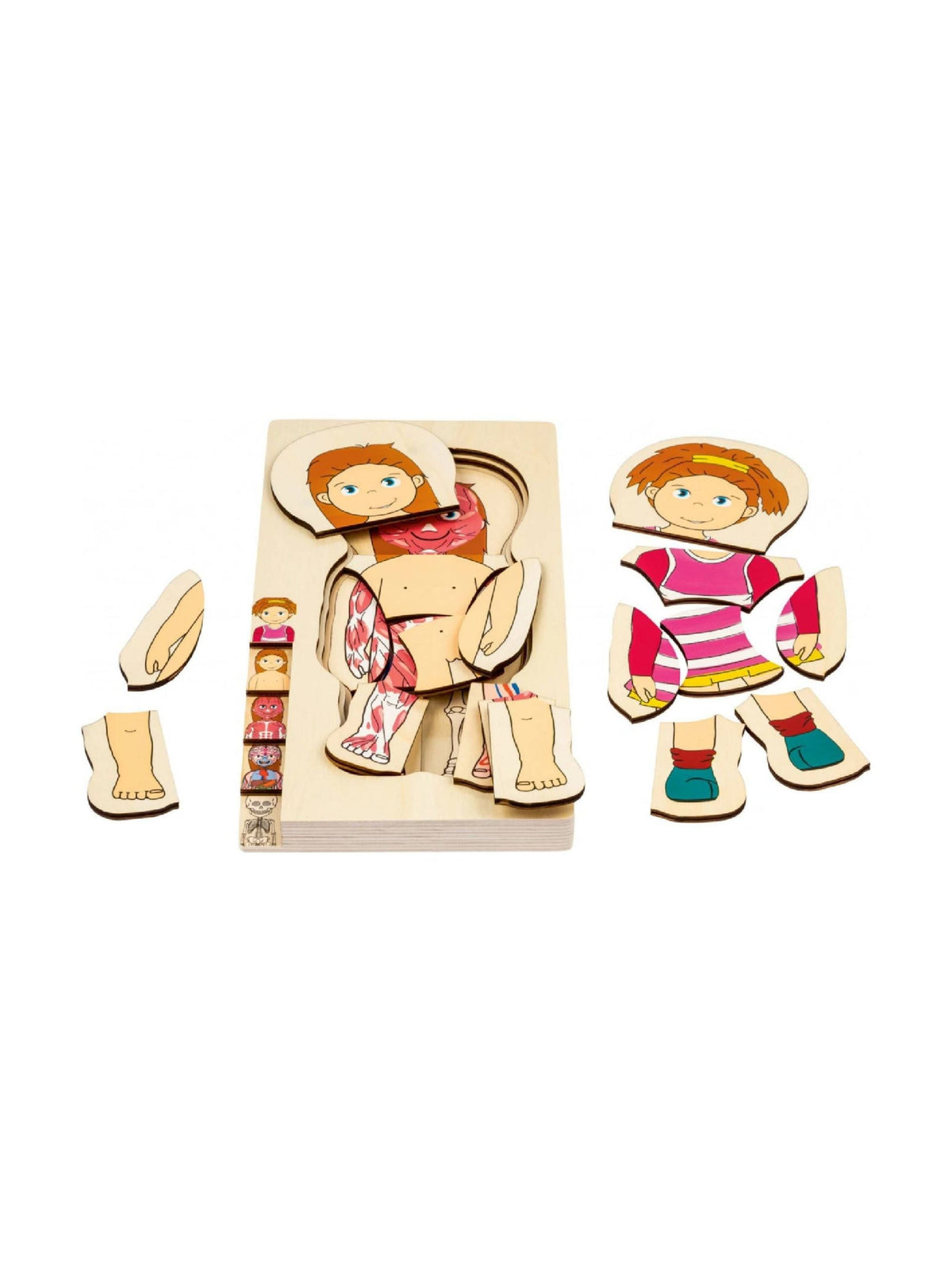 Image for Junior Wooden Puzzle Body Parts