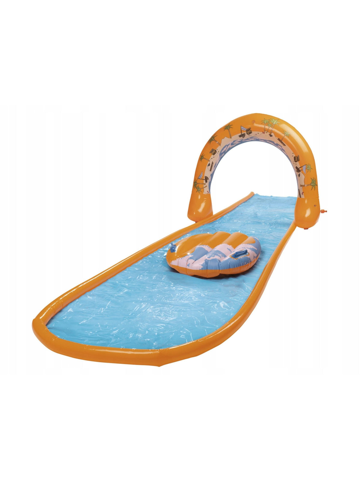 Image for Water Slide, Inflatable, With A Spouting Arc