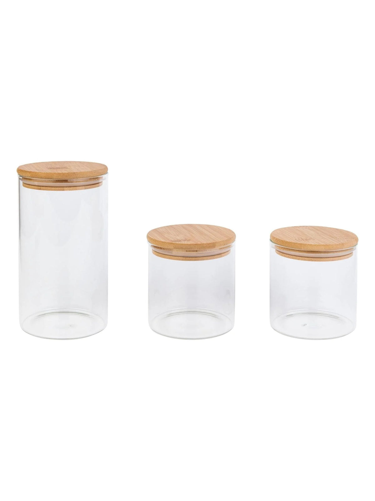 Image for Set Of 3 Glass Food Containers