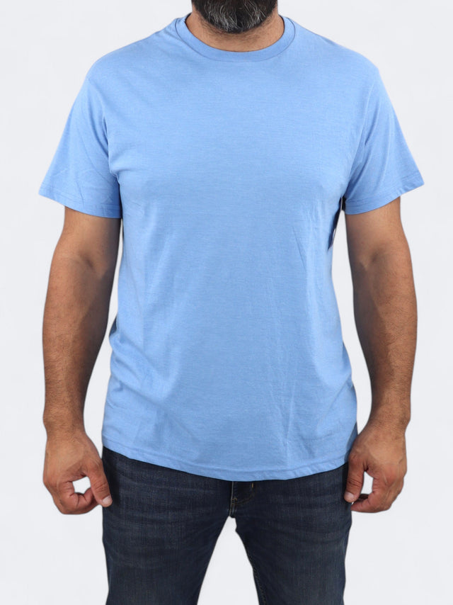 Image for Men's Plain T-Shirt,Blue