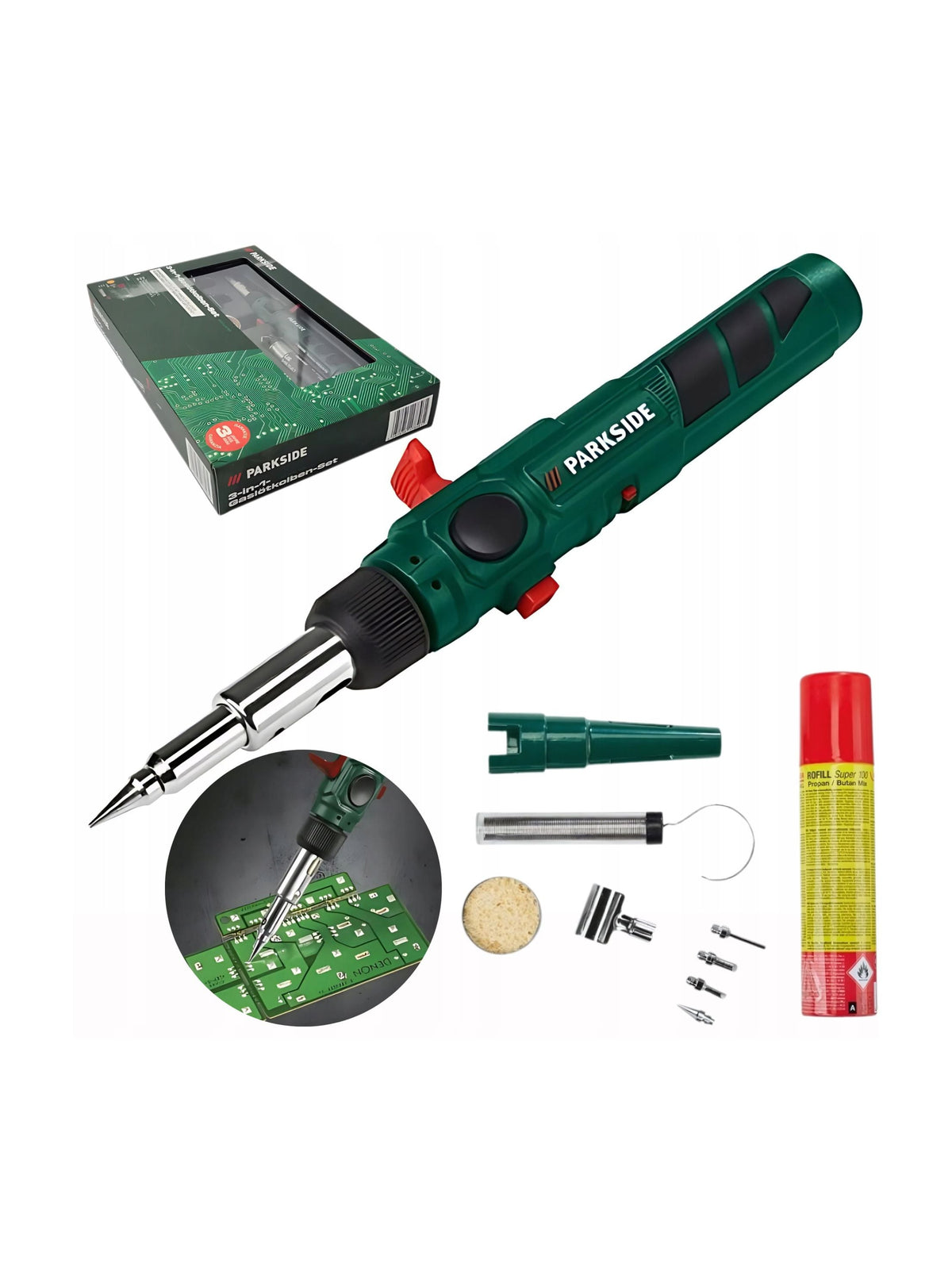 Image for 3 In 1 Gas Soldering Iron Set