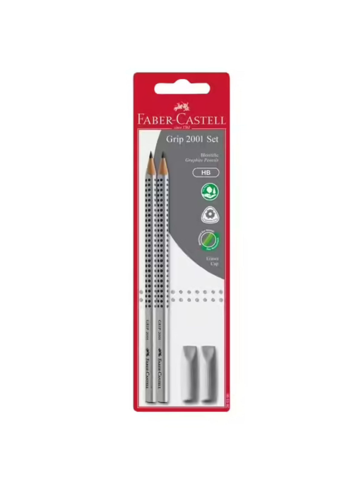 Image for Set Of 2 Pencils And Erasers