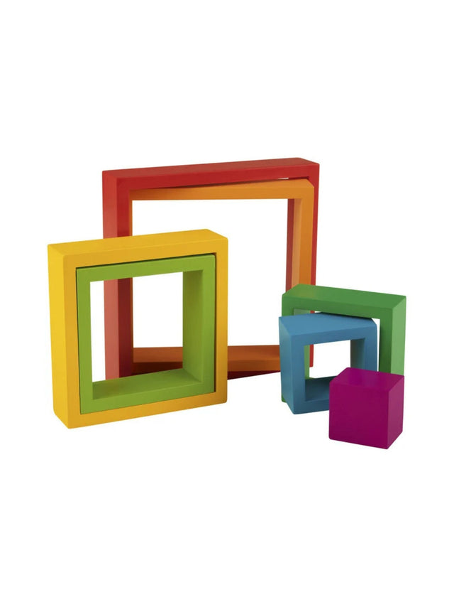Image for Wooden Rainbow Square