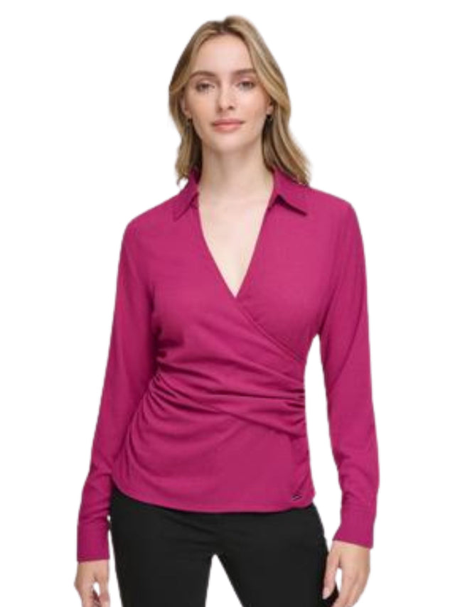 Image for Women's  Textured Top,Purple