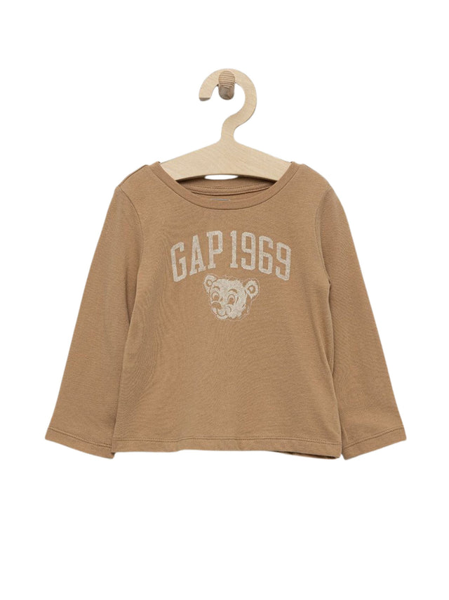 Image for Kids Boy's Printed Shirt,Beige