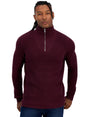 Image for Men's Knitted Sweaters,Burgundy