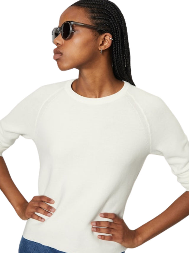 Image for Women's Textured Sweaters,White