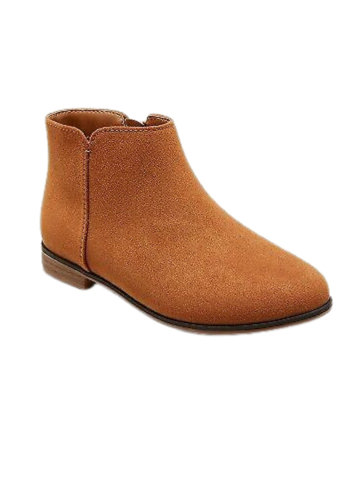 Image for Kids Girl's Plain Ankle Boot,Almond