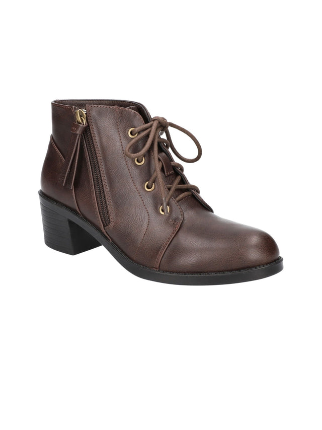 Image for Women's Plain Ankle Boot,Brown