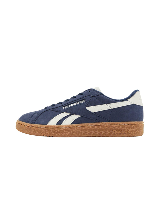 Image for Men's Brand Logo Patched Running Shoes,Navy