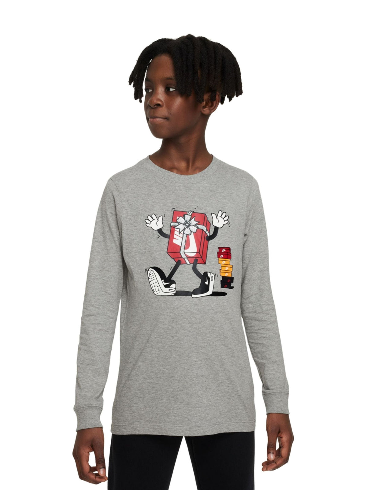 Image for Kids Boy's Printed Top,Grey
