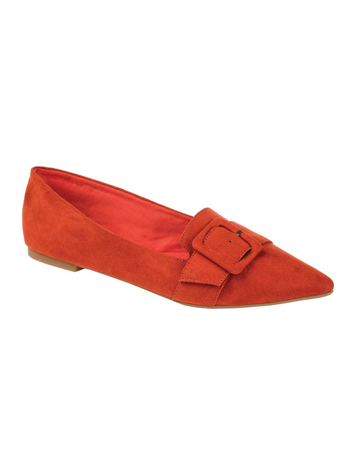 Image for Women's Plain Bellerinas,Rust