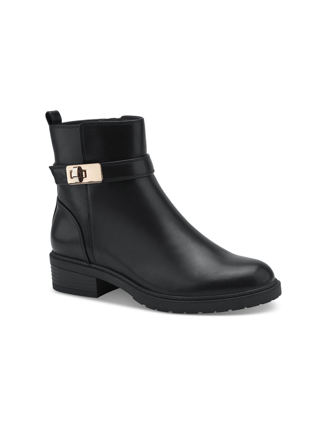 Image for Women's Plain Ankle Boots Heels,Black