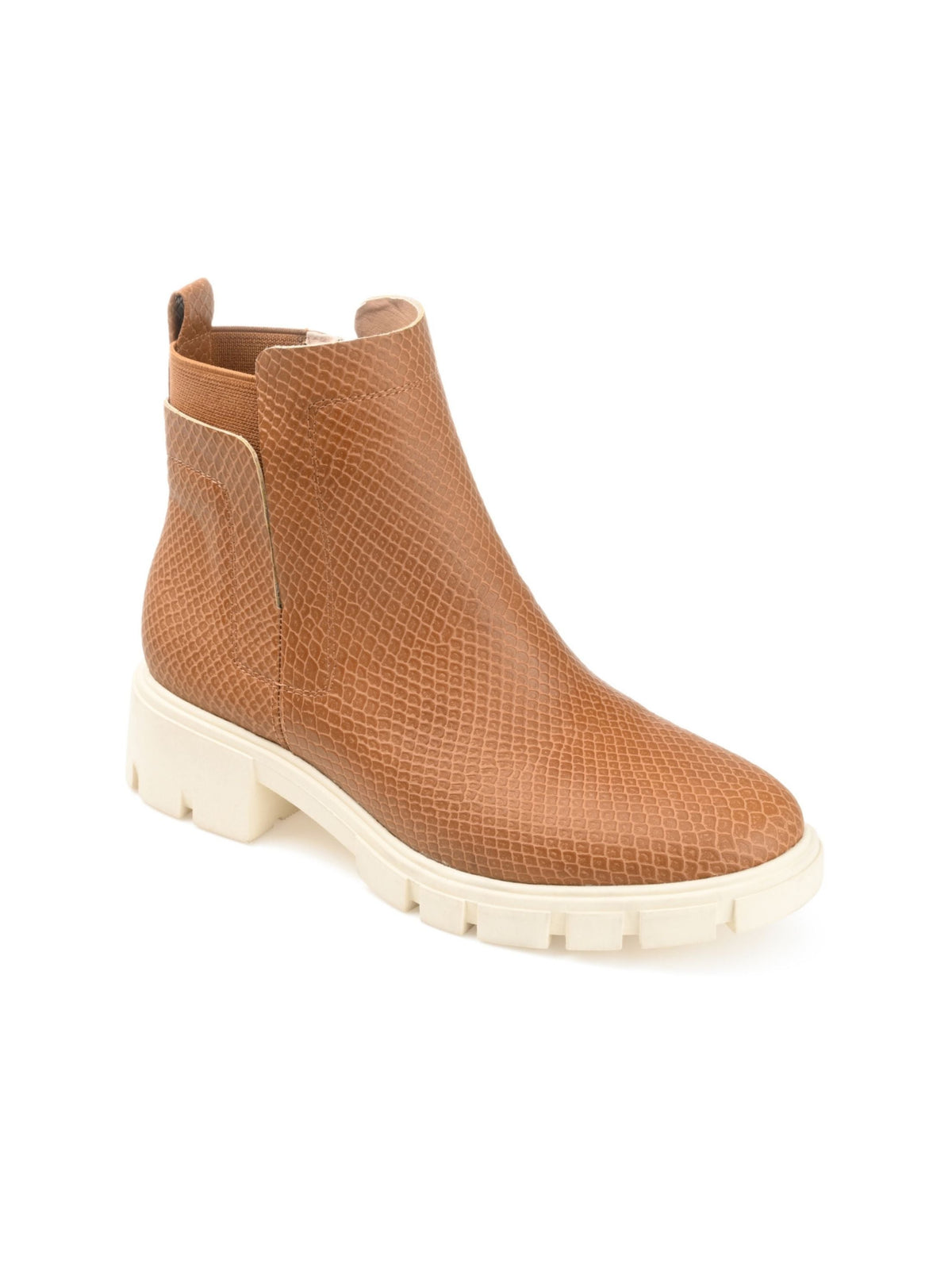 Image for Women's Textured Ankle Boot,Brown