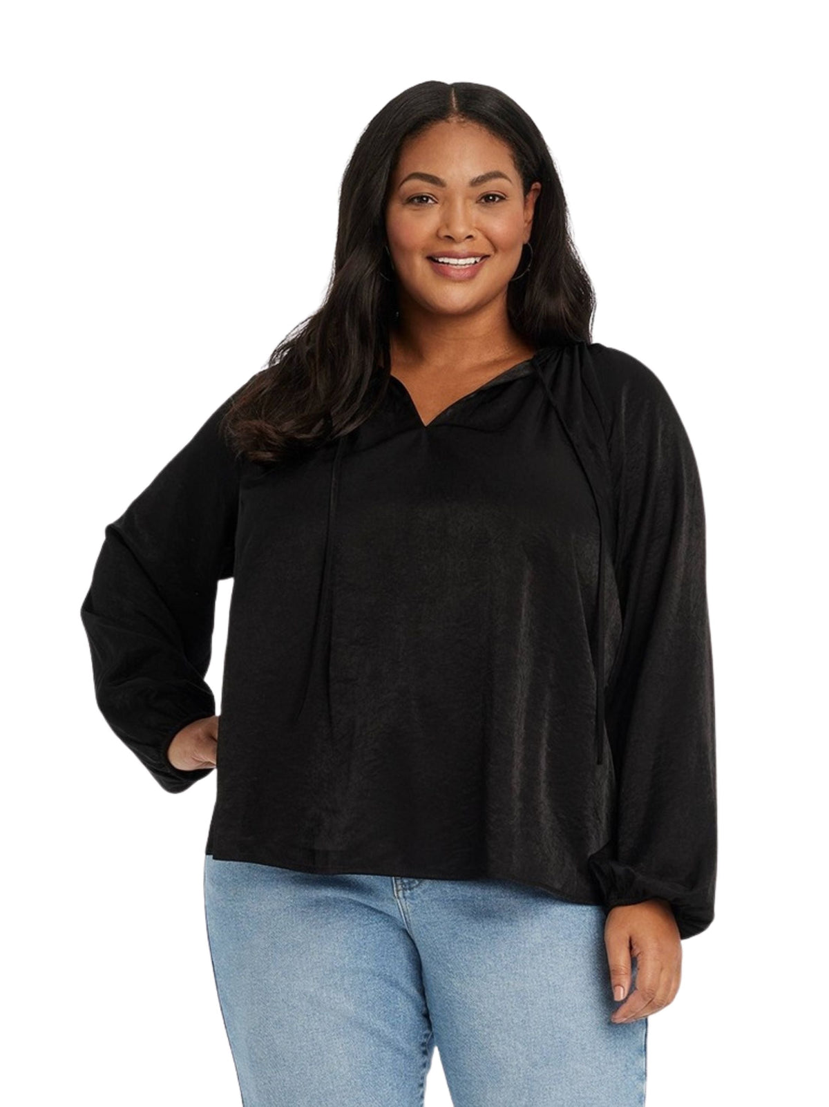 Image for Women's Plain Top,Black